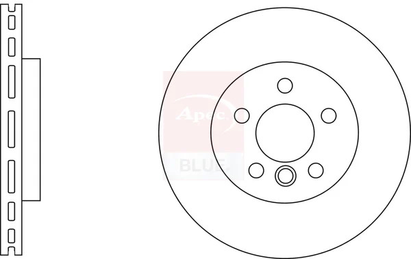 2x Brake Discs Pair Vented fits BMW X4 F26 2.0 Front 14 to 18 N20B20A 328mm Set