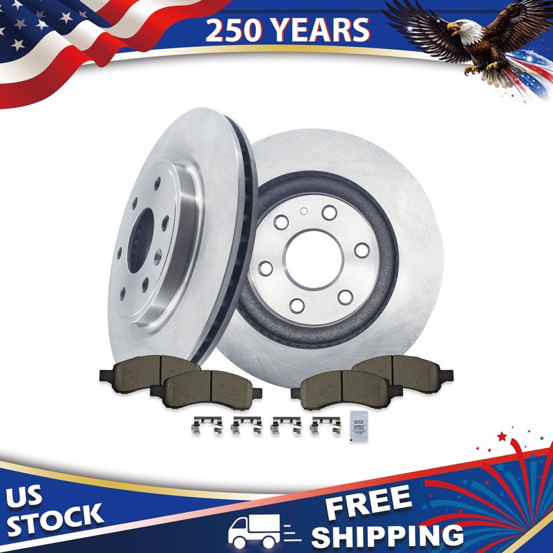 12.80″Front Rotors Brake Pads Kit for SATURN OUTLOOK 2007 2008 2009 2010