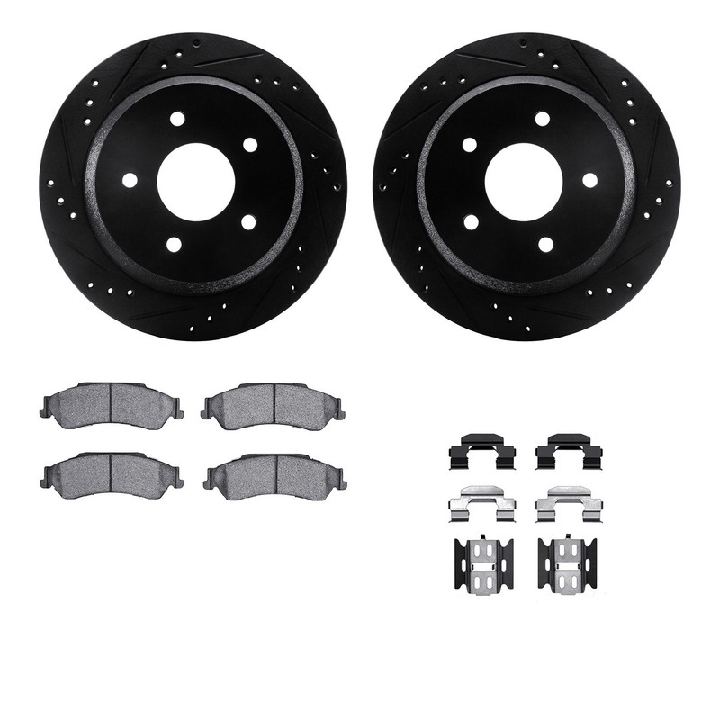 Dynamite Friction Disc Brake Kit for Blazer, S10, Sonoma, Jimmy 8212-48003
