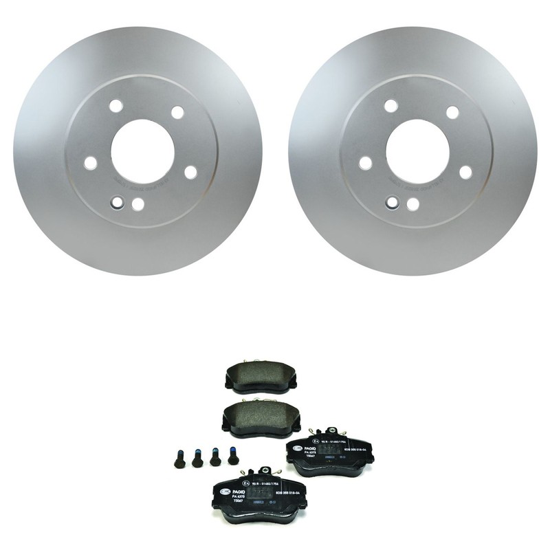 Hella Disc Brake Rotor Kit For Mercedes-Benz C220