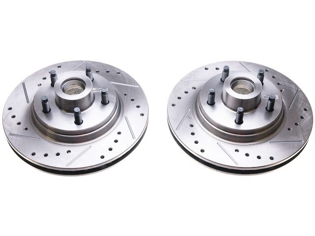 Front Brake Rotor Set For 1984-1986 Ford Mustang SVO 1985 SC471KT