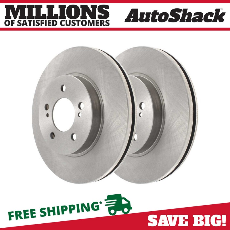 Front Brake Rotors Pair 2 for Toyota Corolla Matrix Celica Scion tC Pontiac Vibe