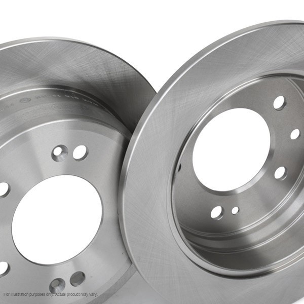 2x APEC Rear Brake Discs For KIA PRO CEE'D (ED) 2.0 2008-12 SDK6117 gallery