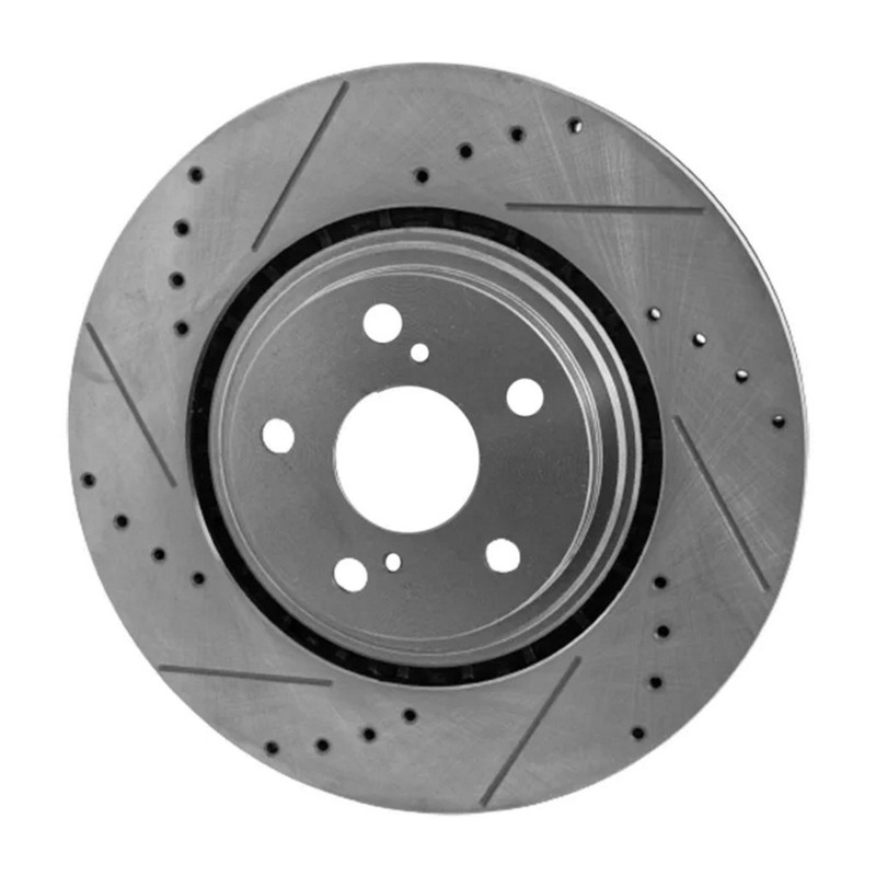 For Lexus NX300h 2015-2020 Brake Disc Driver OR Passenger Side Single Pc. Front