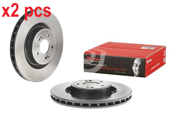X2 PCS L&R SIDES BRAKE DISC 09.D027.11