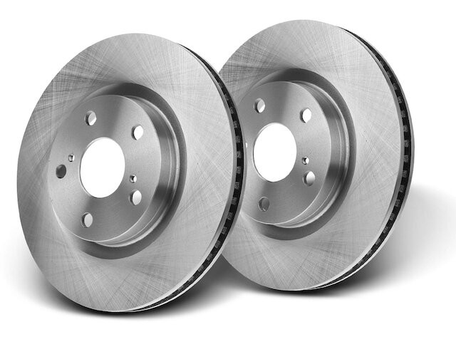 48JW64C Front Brake Rotor Set Fits 2009-2013 Toyota Matrix 2.4L 4 Cyl