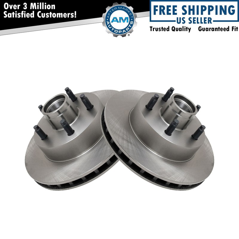 Front Disc Brake Rotor Pair Set for 95-97 Ford Ranger Mazda Pickup 2WD