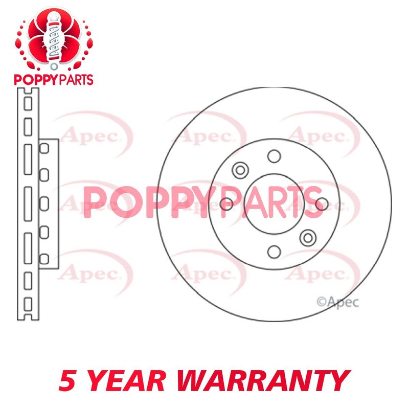 Fits Kia Carens 2002-2007 1.6 1.8 2.0 CRDi GCP Front Brake Disc OK2FA33251