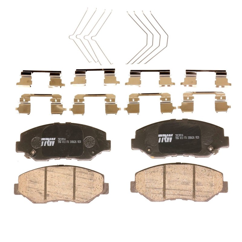 TRW TRC0914 2-Wheel Set Brake Pad Sets Front Coupe Sedan for Honda Civic Accord