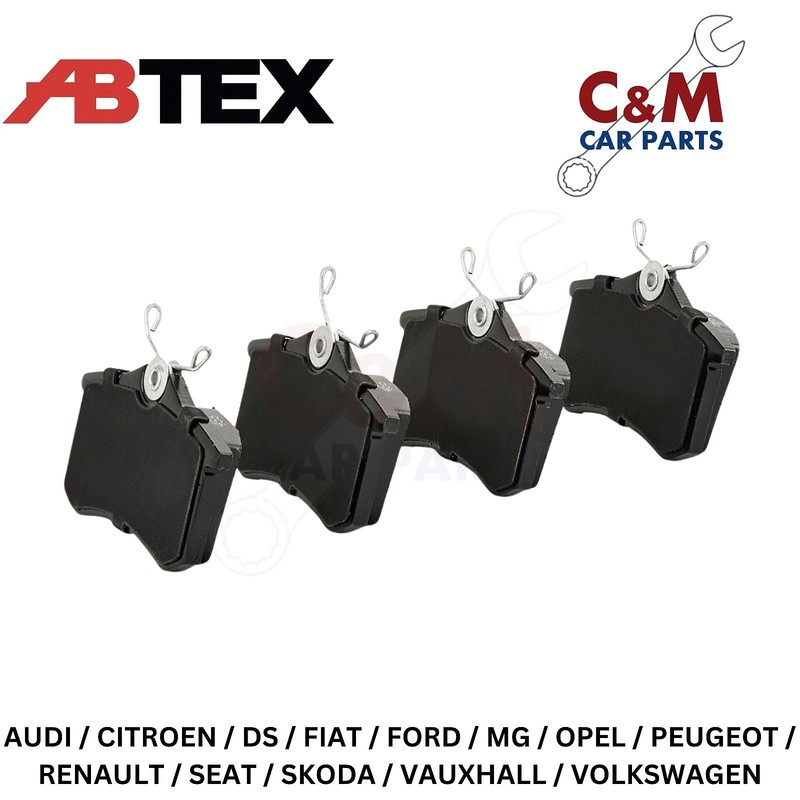 Abtex Rear Brake Pads fits PEUGEOT 807 2002-2024 gallery