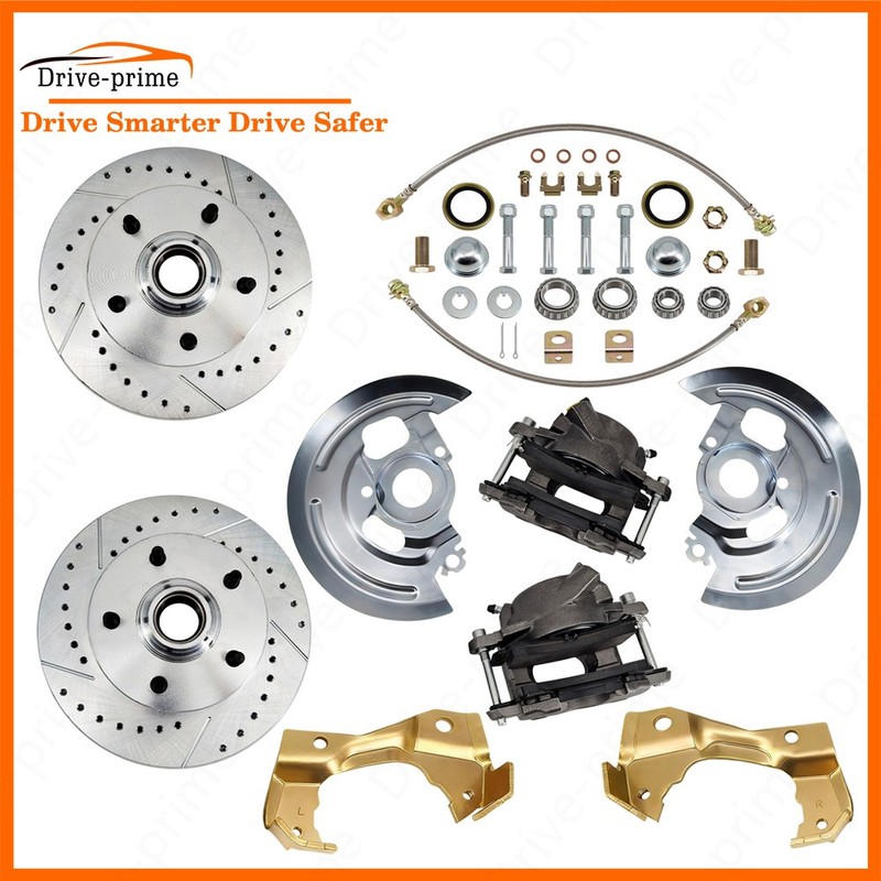Front Disc Brake Kits For 1964-72 Chevelle 1967-69 Camaro Firebird 1968-74 Nova