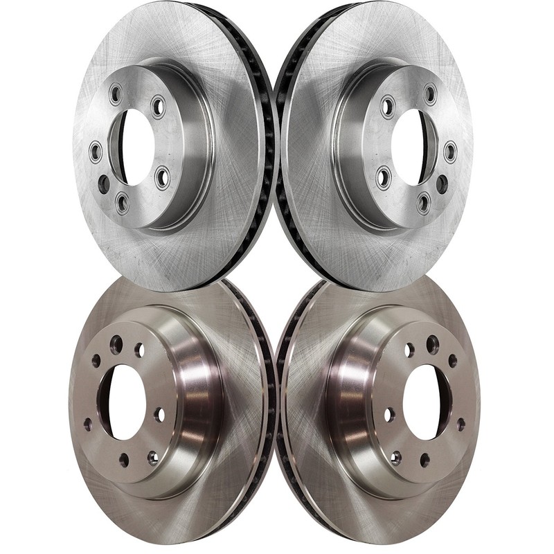 Front & Rear Brake Disc Rotors for VW Volkswagen Touareg Porsche Cayenne