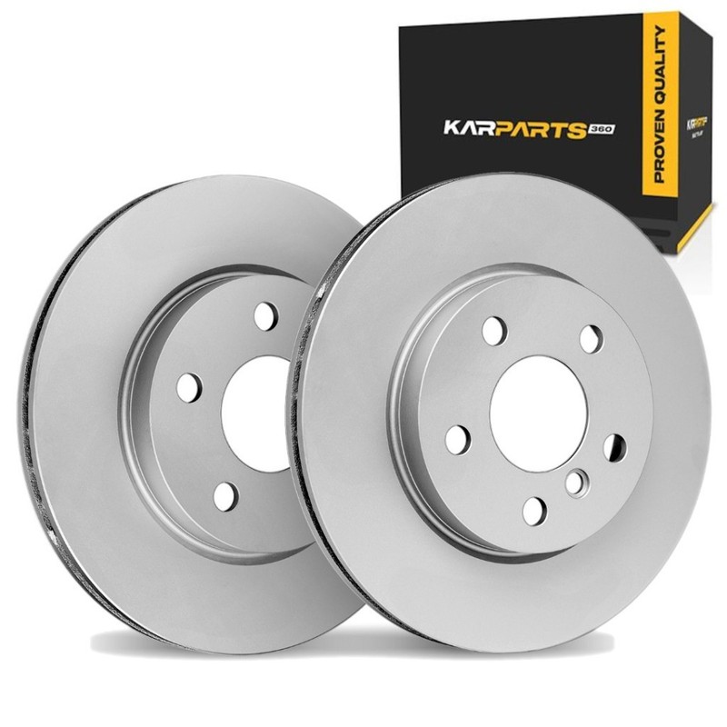 For Volvo V60/V60 Cross Country 2015-2018 Rotor Set Front | Cast Iron Rotor