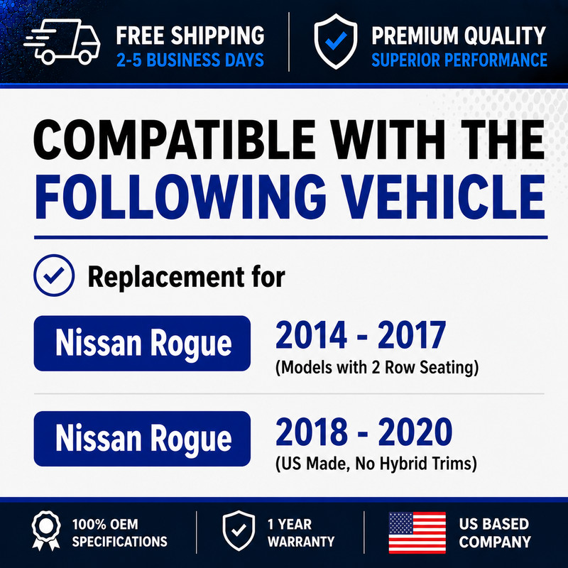 [Front Kit] GEOMET Brake Disc Rotor Set & Pads for Nissan Rogue 2014 - 2020 gallery