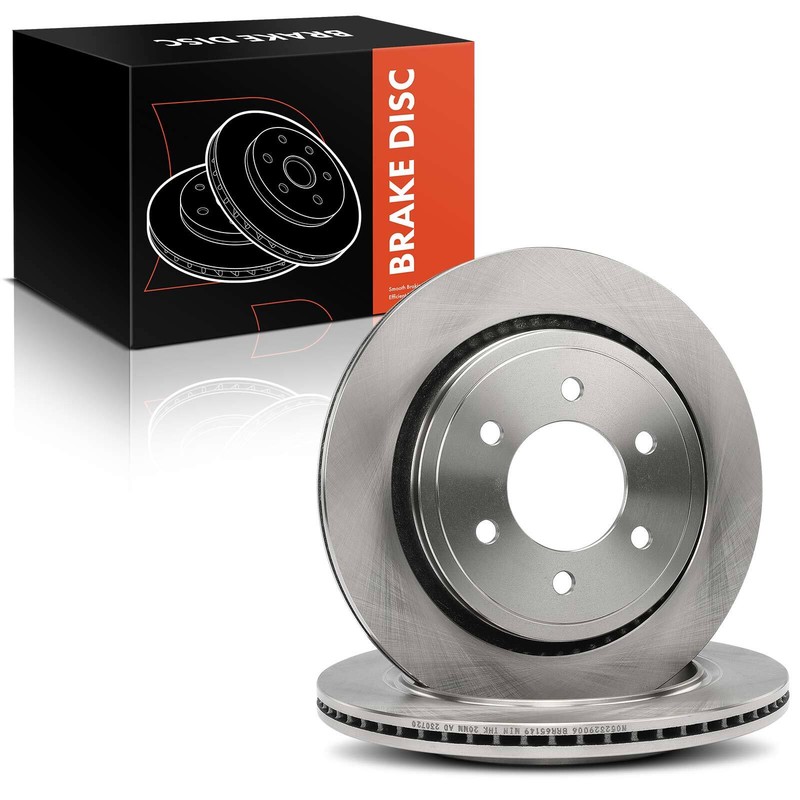 2x Disc Brake Rotor w/ Electric Parking Brake for Ford F-150 15-17 Rear LH & RH gallery