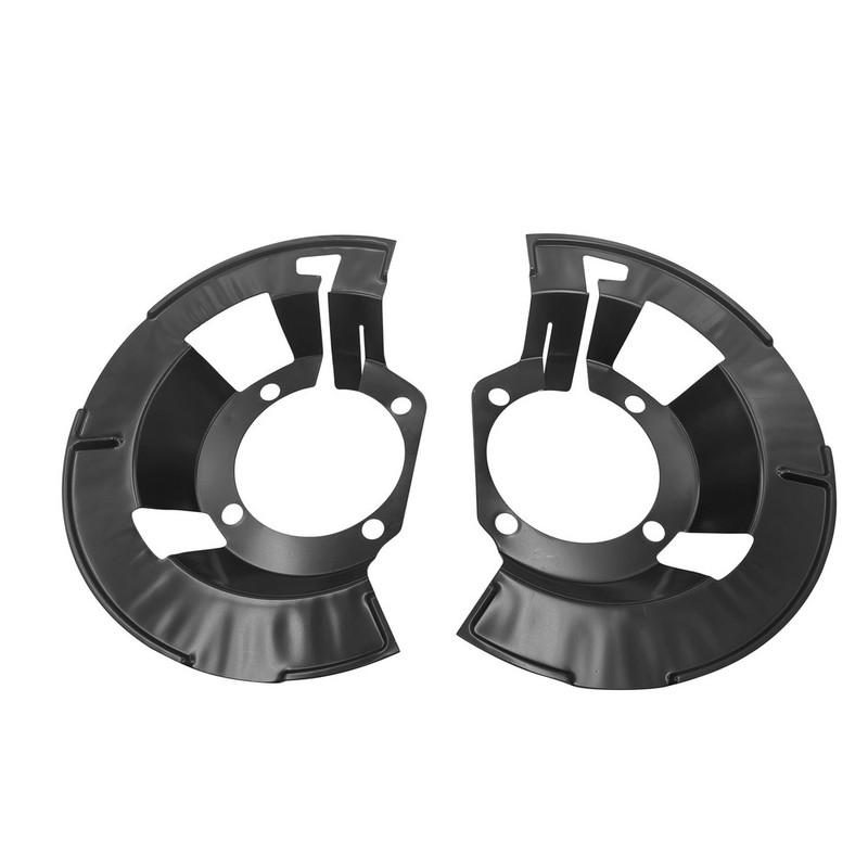 For 2000-2002 Dodge Ram 2500 3500 New Front Brake Dust Shield Left & Right Side gallery
