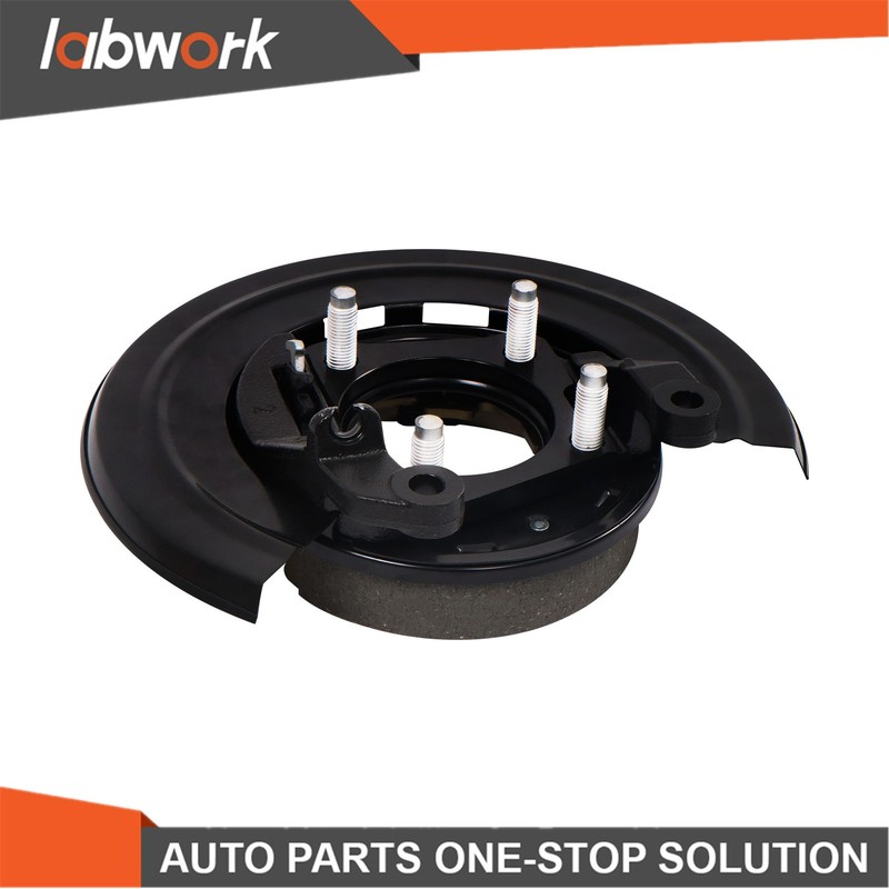 Rear Driver Side Parking Brake Backing Plate For Ford F-250 Super Duty 2005-2012 gallery
