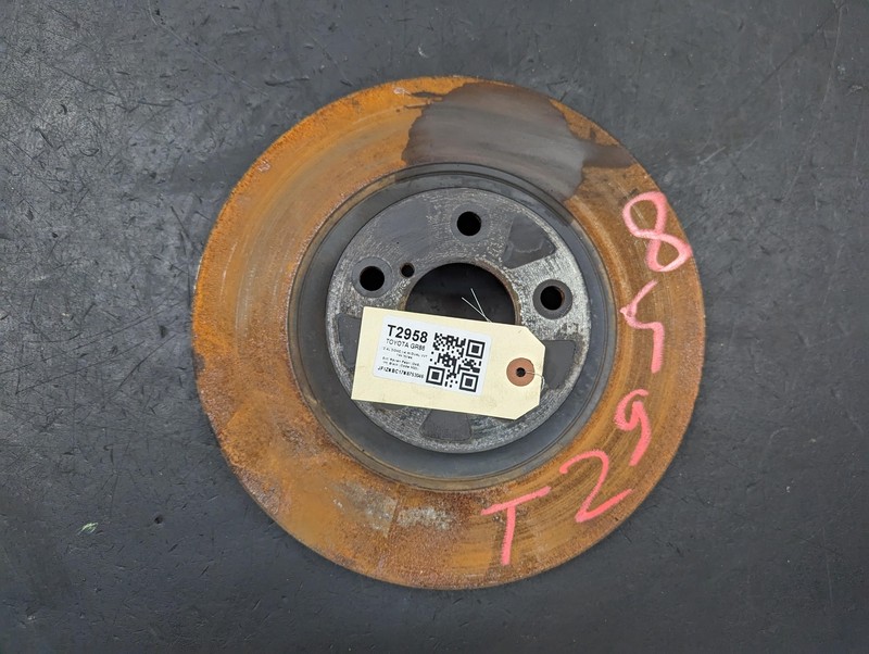 Front Right Brake Rotor Disc 2022 Toyota GR86 SU003-00586 2023 gallery