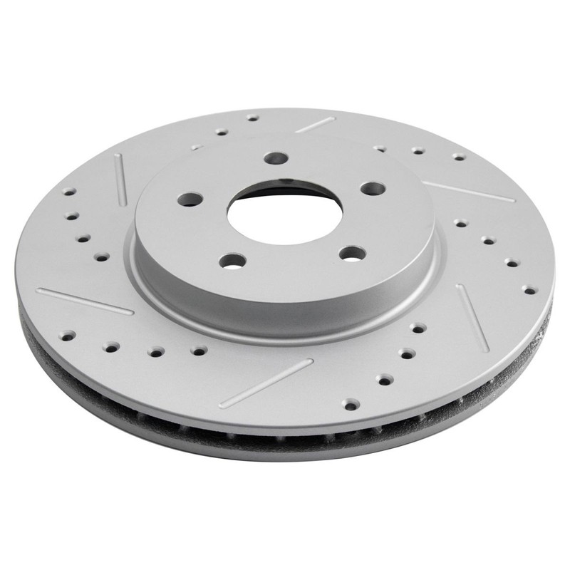 TRQ Front Brake Rotors Set For 2002-2008 Jaguar X-Type gallery