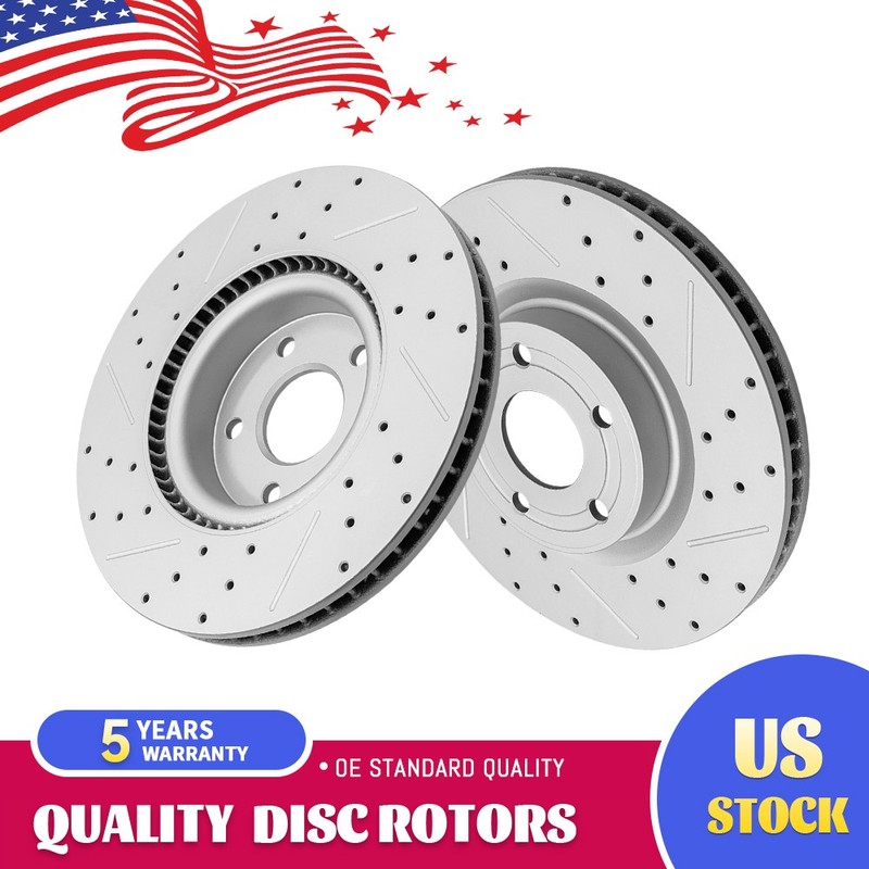 2x Front Disc Brake Rotors for 2020 – 2024 Ford Escape Lincoln Corsair