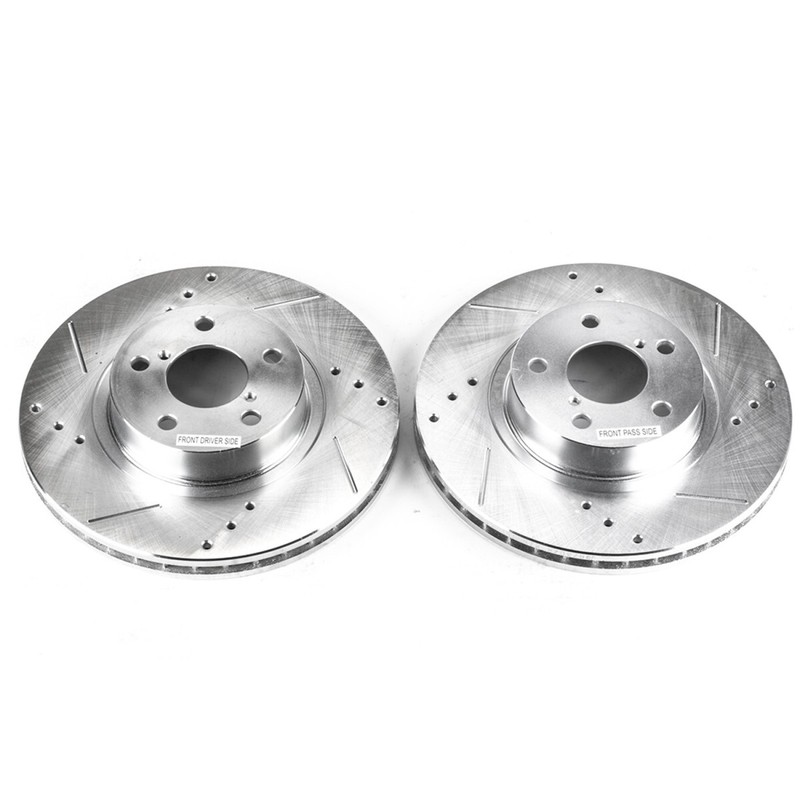 JBR730XPR Powerstop Brake Discs 2-Wheel Set Front Sedan for Subaru Impreza BRZ