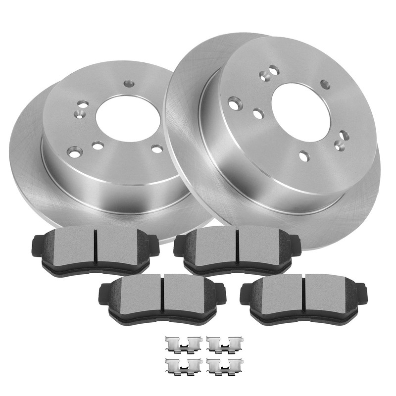 Rear Brake Rotors & Ceramic Pads For Hyundai for Santa Fe 2001 – 2006