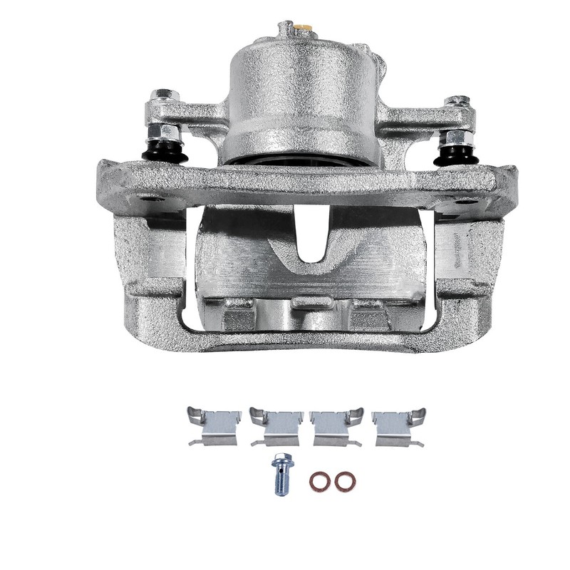 Front Disc Rotors + Brake Calipers & Ceramic Brake Pads for Toyota RAV4 Matrix gallery
