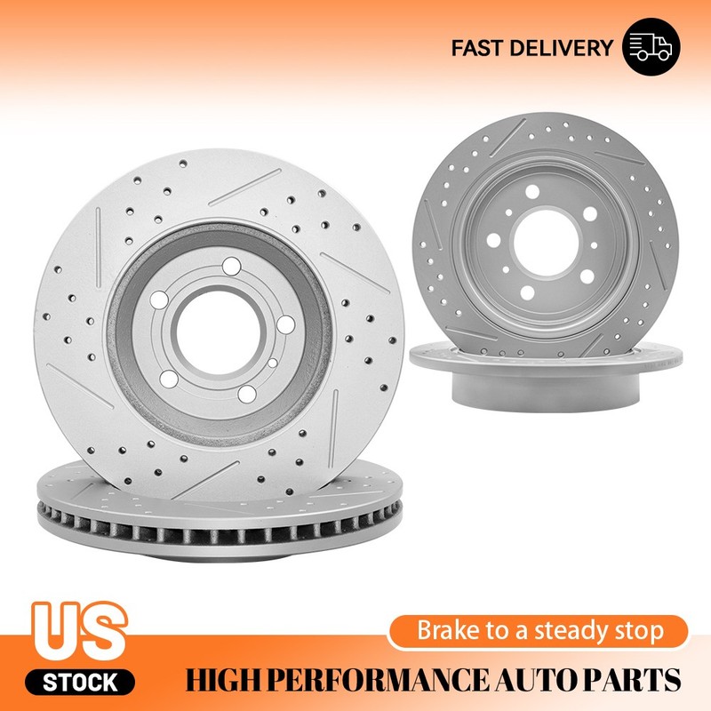 11.93″ Front 10.94″ Rear Disc Brake Rotors for 2006-10 Chevy Impala Monte Carlo
