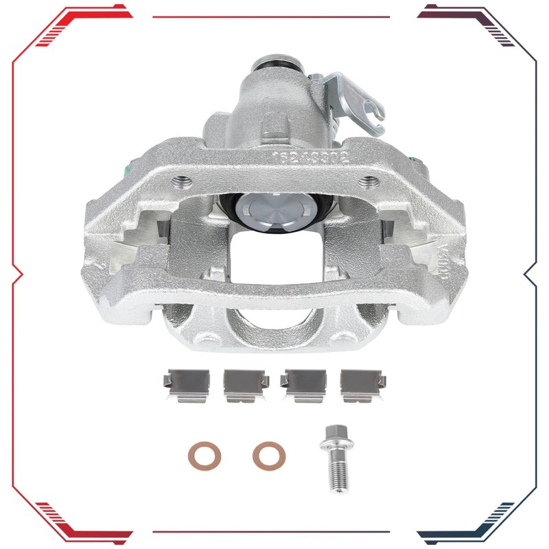 Rear Left & Right Brake Calipers w/Bracket For 09 Ford Flex 09-11 Lincoln MKS gallery