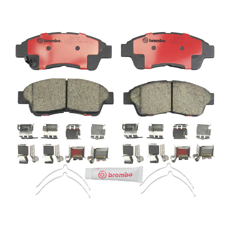 Brake Pads Rotors Set Front Rear Fits Toyota Camry 2.2L gallery