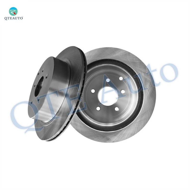 Rear 308mm Brake Disc Rotors For 2008-2012 Infiniti FX35 Base
