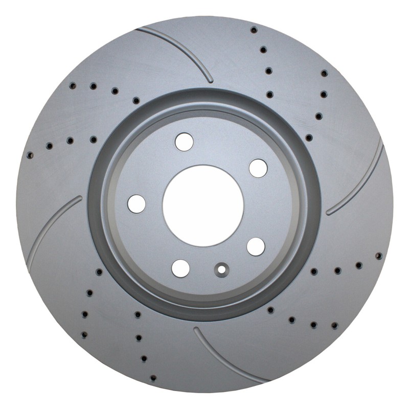 Bison Performance Front Drilled Coated 338mm Brake Disc for A4 A5 Q Q5 Sportback