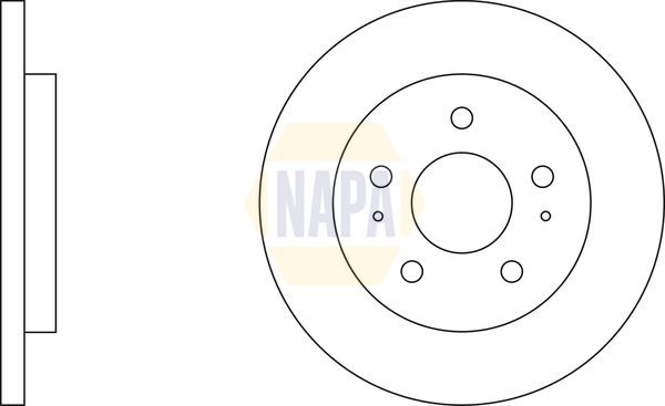 Brand New Brake Disc For Renault ZOE 12- 440A09572R NBD5992 gallery