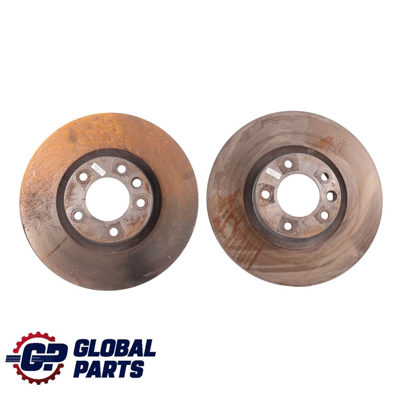 Porsche Cayenne 92A Wheel Brake Disc Front Axle Left Right N/O/S Set