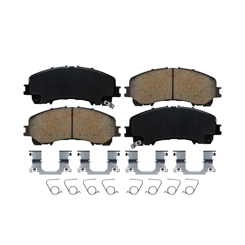 Rear Drilled Slotted Front Rear Brake Rotor Pad Kit gallery