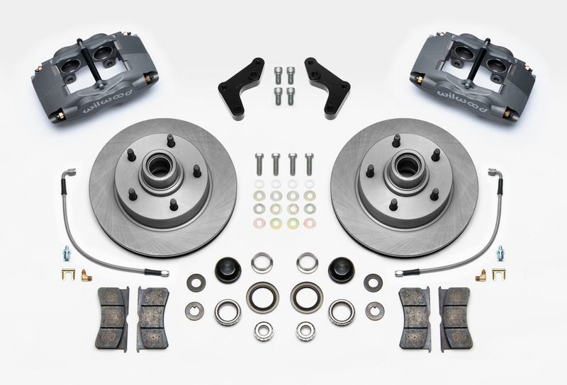 Wilwood Disc Brake Caliper / Rotor / Pad Kit - KIT,FRONT Fits Ford F1/F100,48-56
