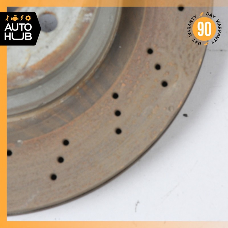 03-11 Mercedes W211 E55 CLS63 Rear Brake Rotors Disc Left & Right Set of 2 OEM gallery