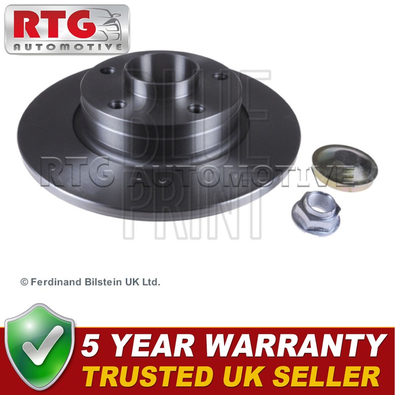 1x Brake Disc Fits Vauxhall Vivaro 2001-2014 Renault Trafic 2001- + Other Models