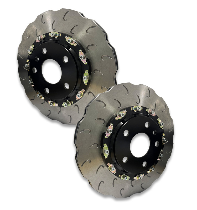 FITS AUDI RS3 [8P] REAR 2-PIECE VENTED FLOATING BRAKE DISCS – 310MM X 22MM
