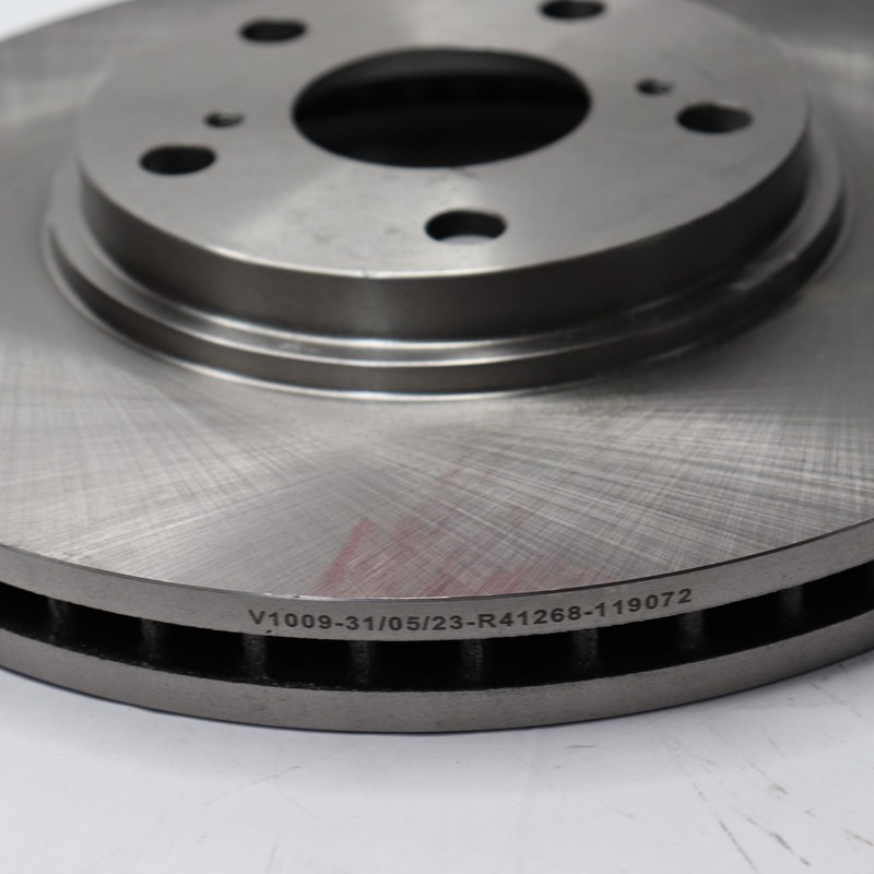 Front Left or Right Frozen Rotor Chrome V1009