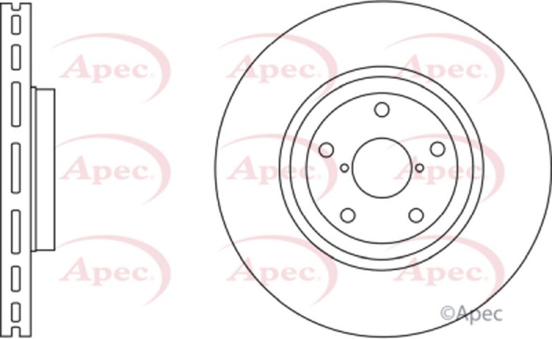 Fits Subaru Impreza Forester WRX 2.0 2.5 IntuPart Front Brake Disc 26300FE070 gallery
