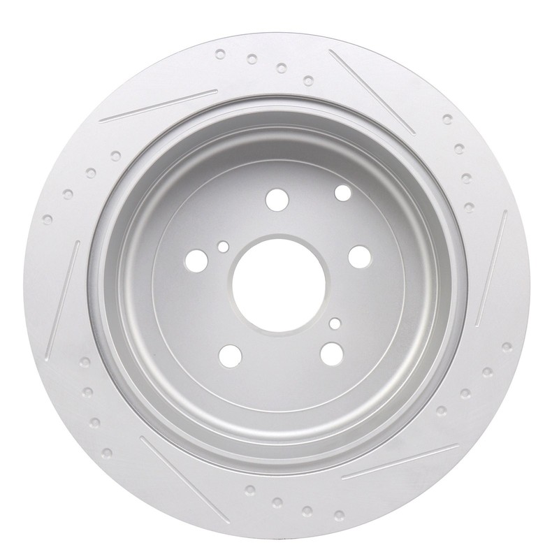 Rear Discs Brake Rotor + Ceramic Pads For Toyota Sienna 2011 - 2017 Slot Kit Set gallery