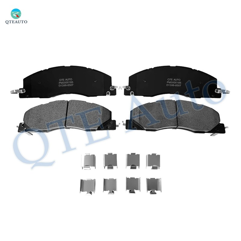 6 Front 360mm Drilled Brake Disc Rotors-Ceramic Brake Pad For 2011-2018 RAM 3500 gallery