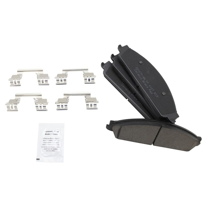 Front & Rear Ceramic Disc Brake Pads & Rotors Kit for Ford Mercury gallery