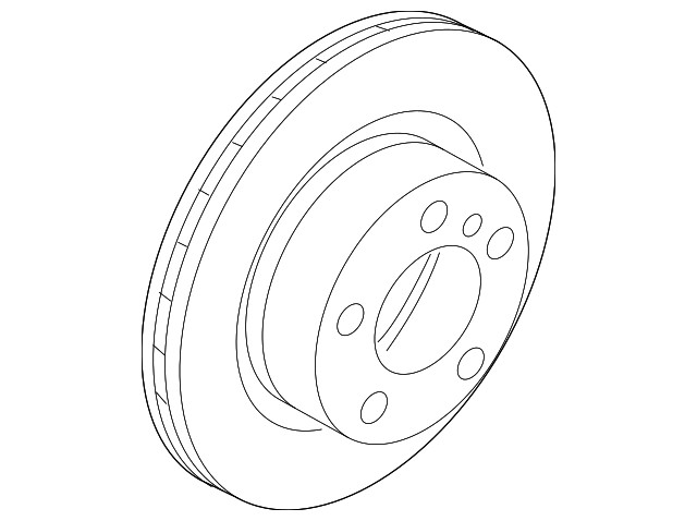 Genuine BMW Rotor 34-11-6-855-000