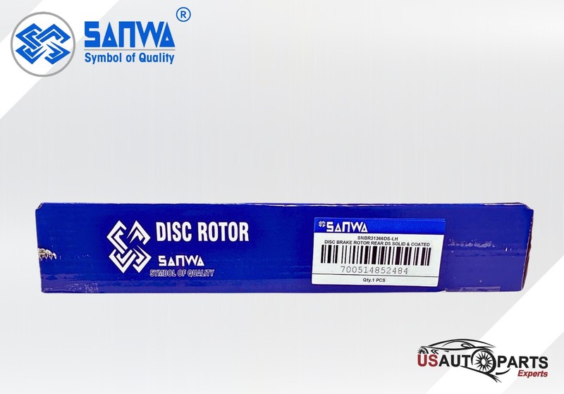 REAR LH BRAKE ROTOR SOLID & GEOMET COATED D & S 280 mm FOR MAZDA 3 2004-2013 gallery