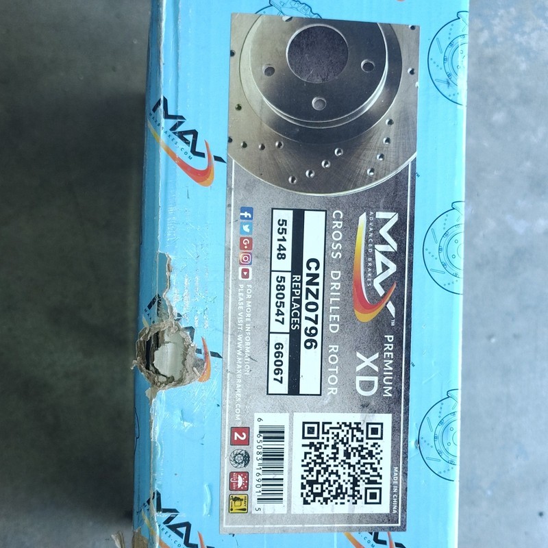 Front Replacement Calipers, Brake Disc Rotors, and Ceramic Brake Pads gallery