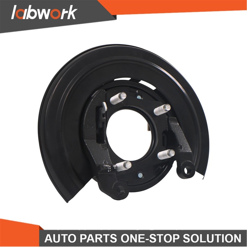 Rear Driver Side Parking Brake Backing Plate For Ford F-250 Super Duty 2005-2012 gallery