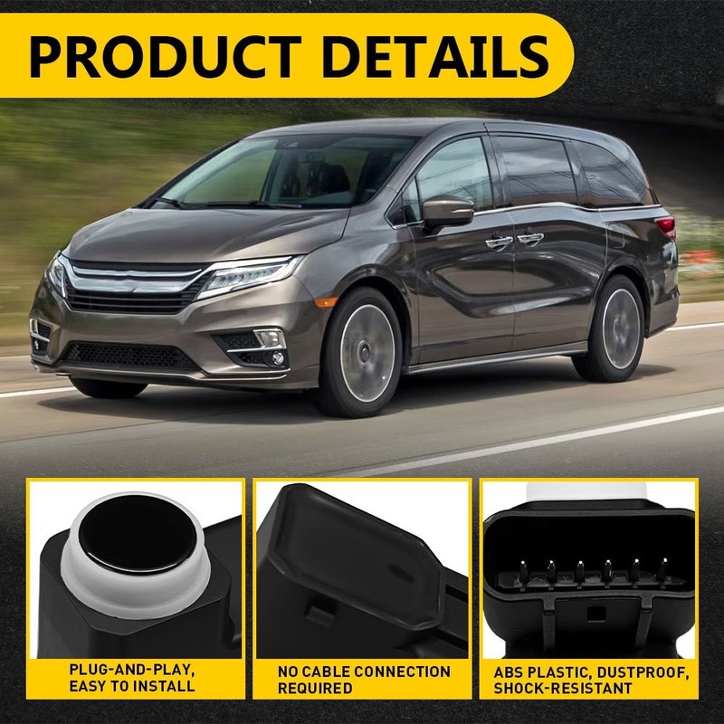 4pcs Fit 2017-2020 Honda Ridgeline Reverse Parking Assist Parking Sensors 6Pin gallery