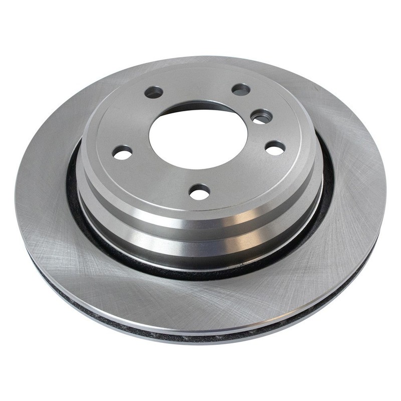 For BMW 525i 2001-2003 TRQ BRA13893 Plain Vented Front & Rear Disc Brake Rotors gallery